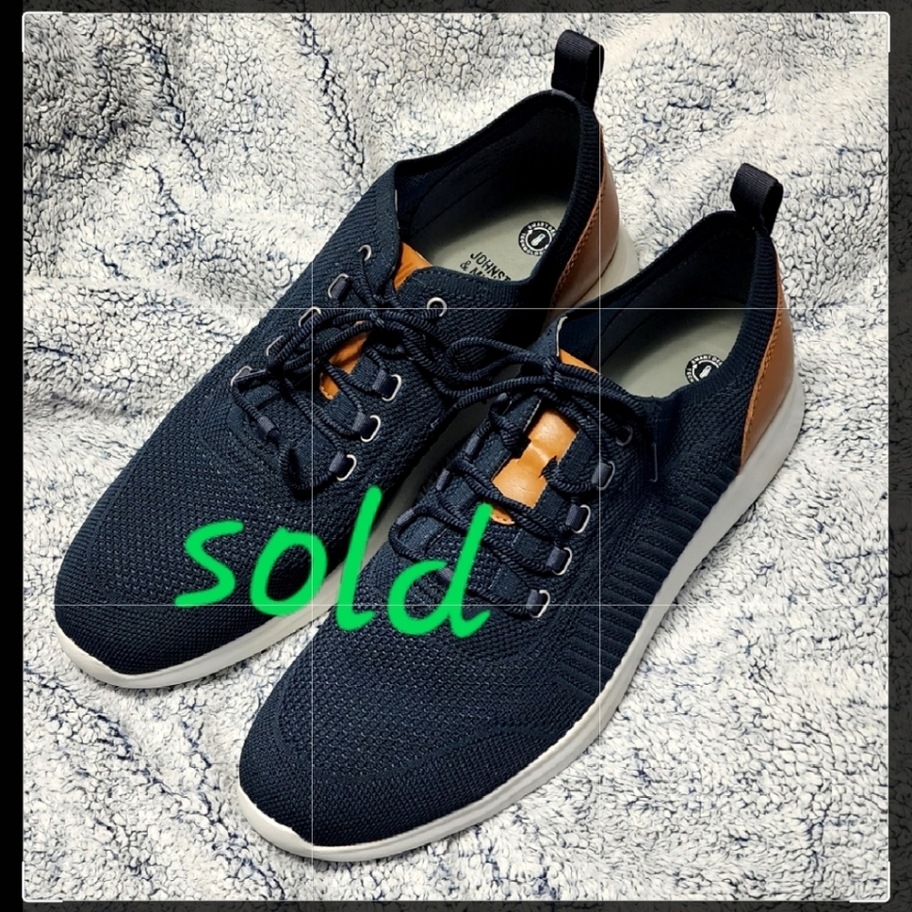 SOLD Johnston & Murphy Amherst Knit NWOB